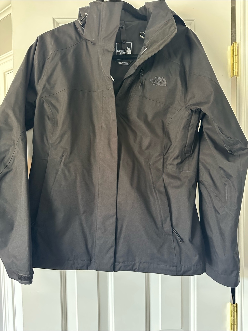 The North Face Women's Black Hooded Ski Shell Jacket